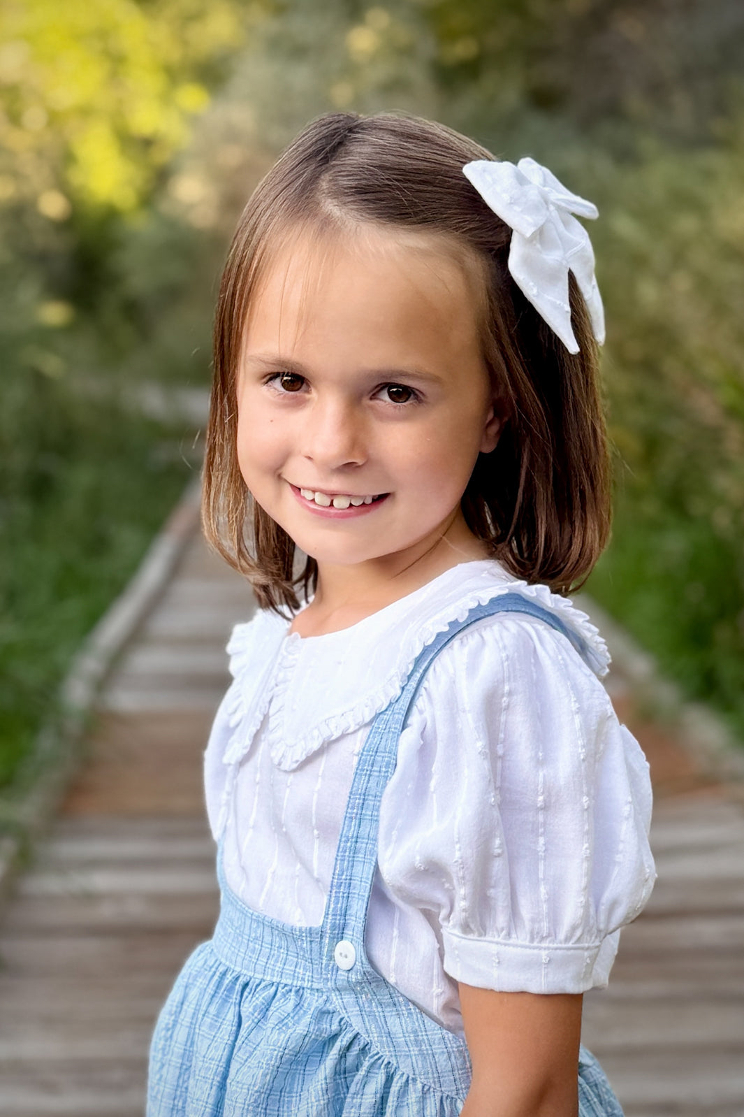 Greta Pinafore Dress