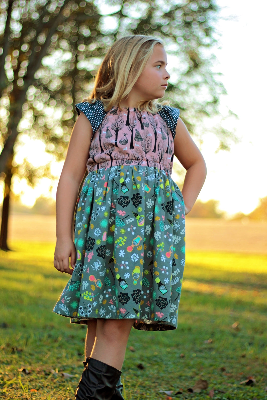 Matilda Tween Dress – Violette Field Threads