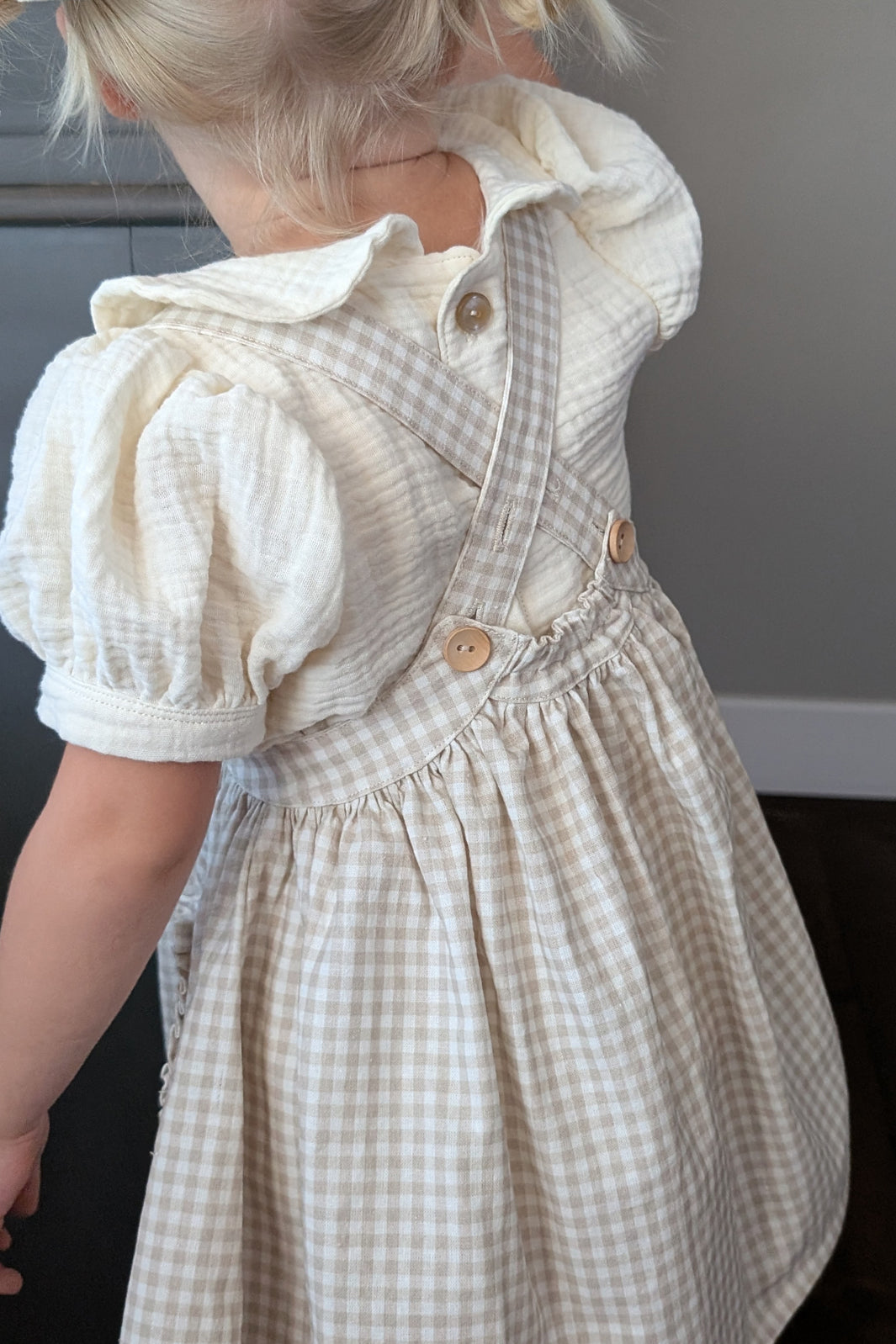Greta Pinafore Dress