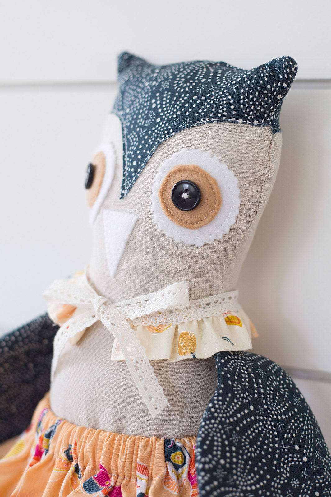 Olive Owl 18" Stuffie Animal Pattern