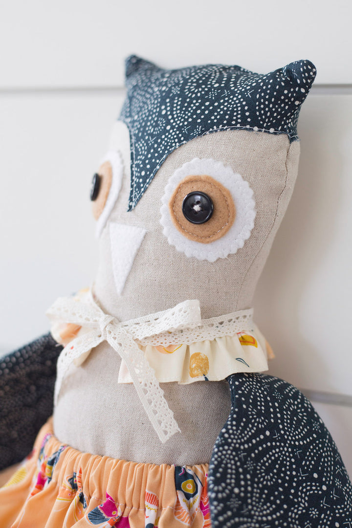 Olive Owl 18" Stuffie Animal Pattern
