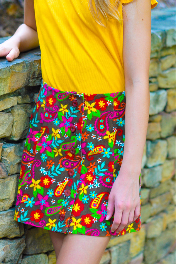 Sage Tween Skirt