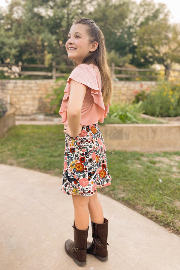 Sage Tween Skirt