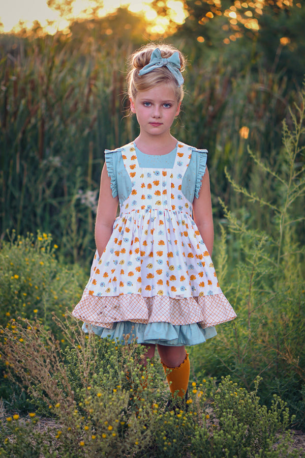 Vivi Girls Pinafore – Violette Field Threads