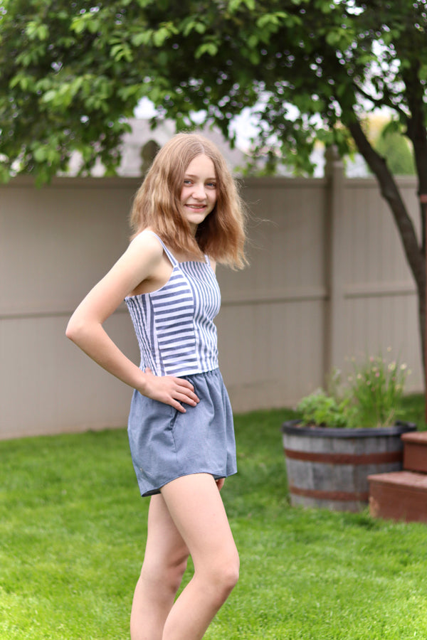 Capri Tween Top & Shorts