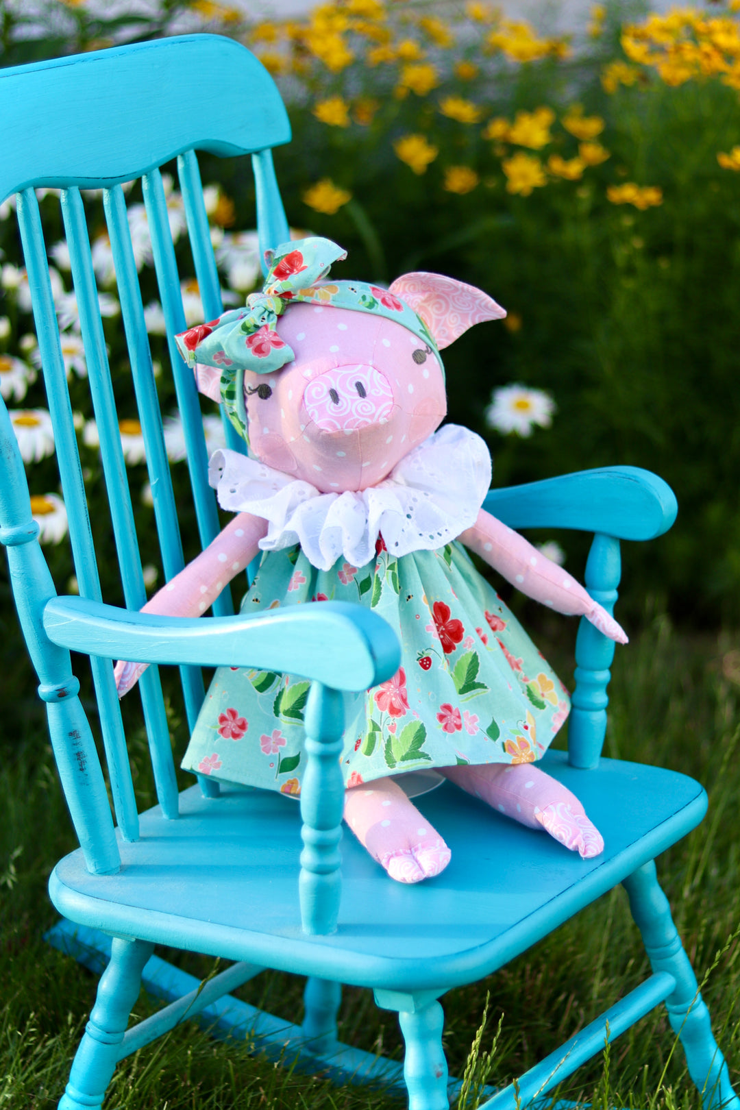 Paloma Pig 18" Stuffie Animal Pattern