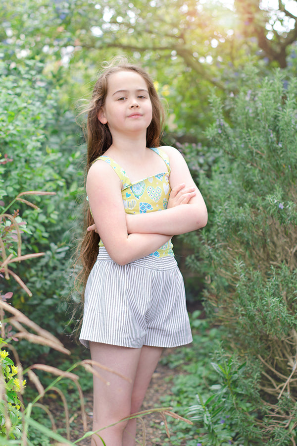 Capri Tween Top & Shorts