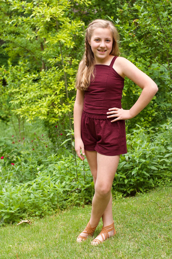 Capri Tween Top & Shorts