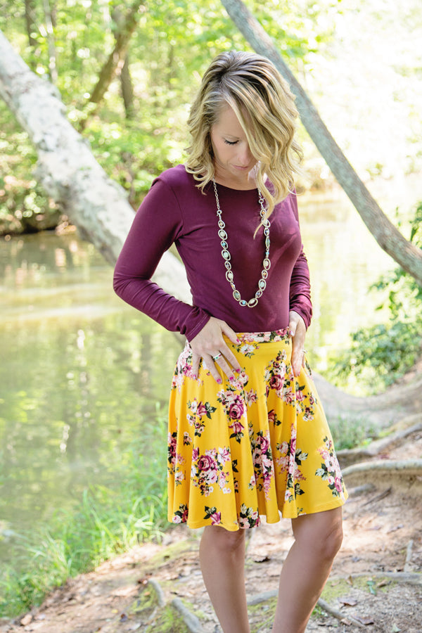 Fern Misses Skirt – Violette Field Threads