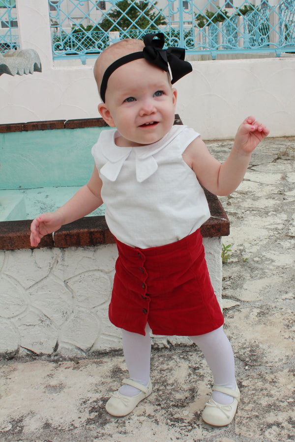 Sage Baby Skirt – Violette Field Threads
