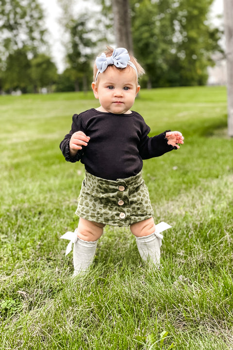 Sage Baby Skirt