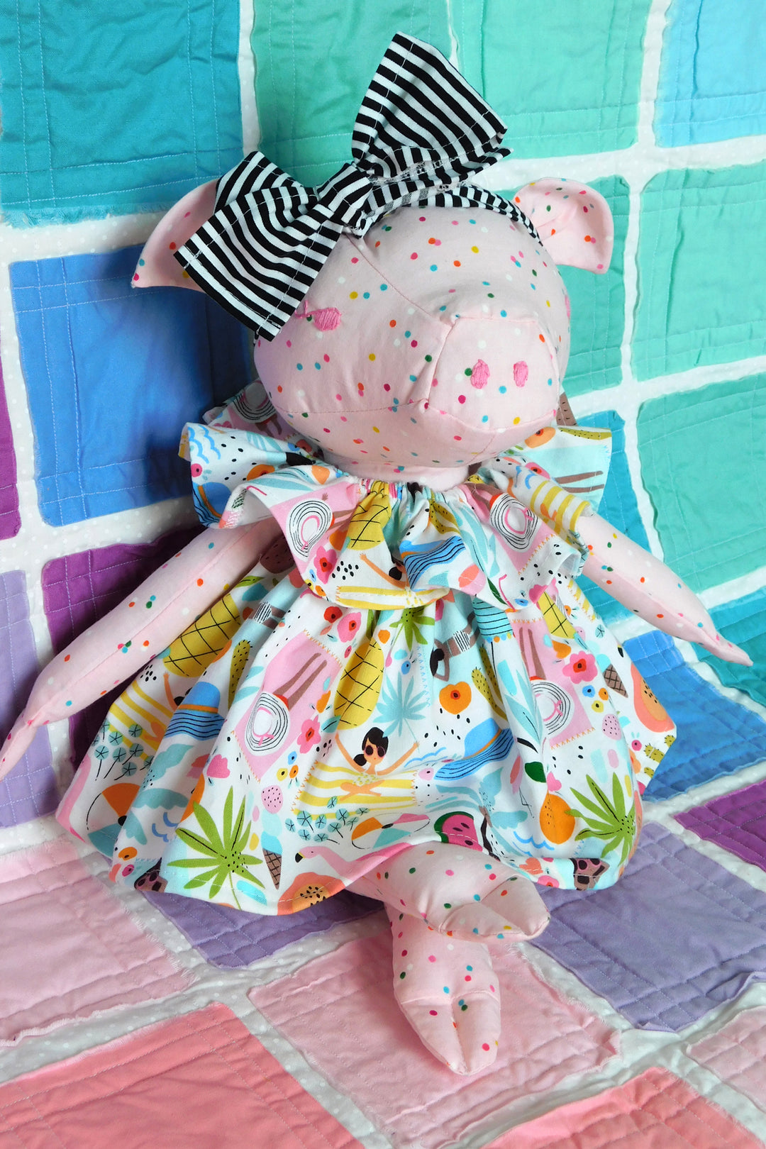 Paloma Pig 18" Stuffie Animal Pattern