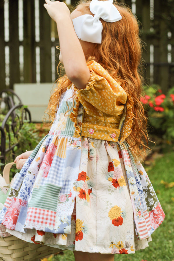 Paisley Pinafore – Violette Field Threads