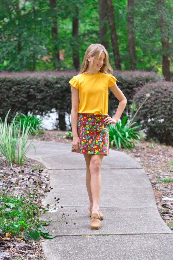 Sage Tween Skirt