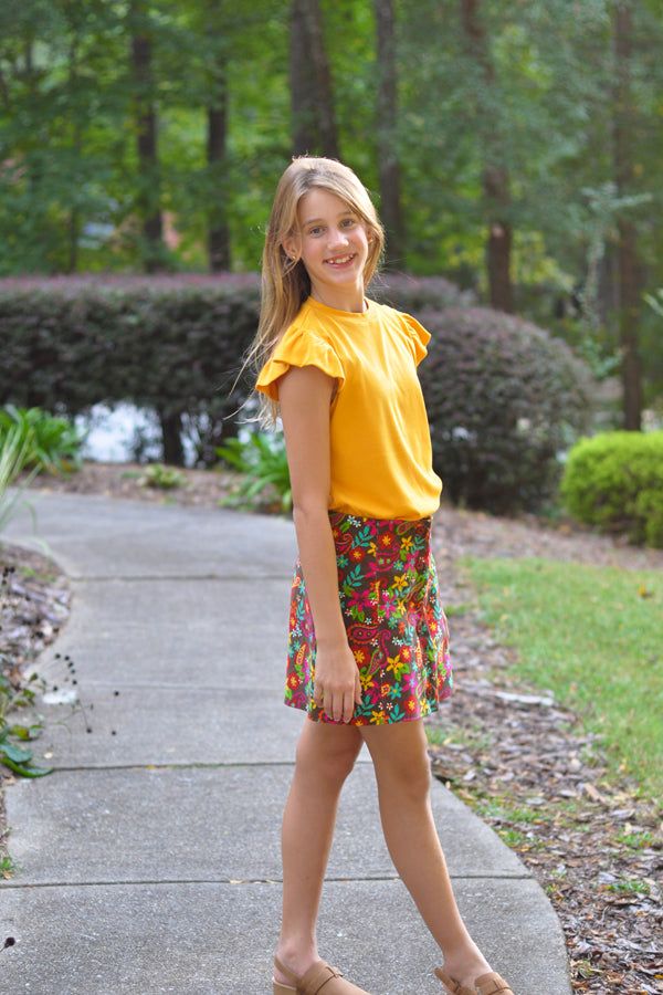 Sage Tween Skirt