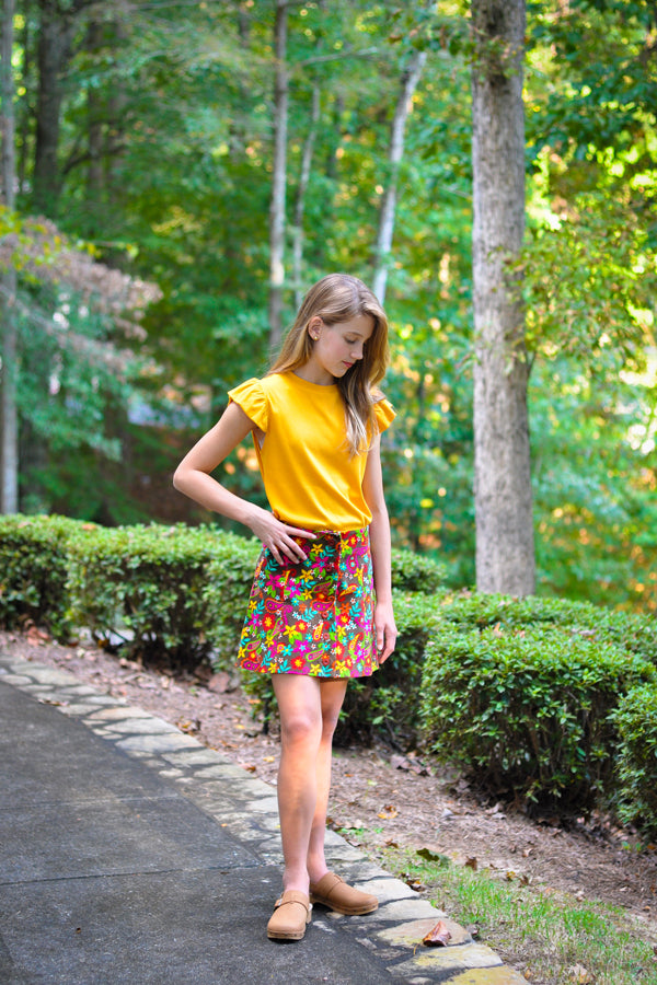 Sage Tween Skirt