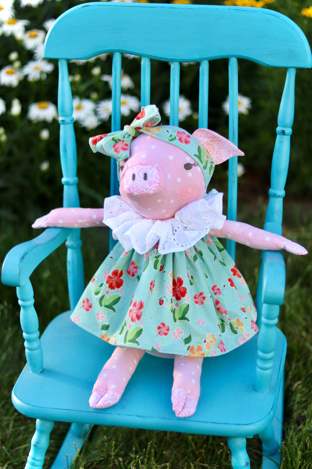 Paloma Pig 18" Stuffie Animal Pattern