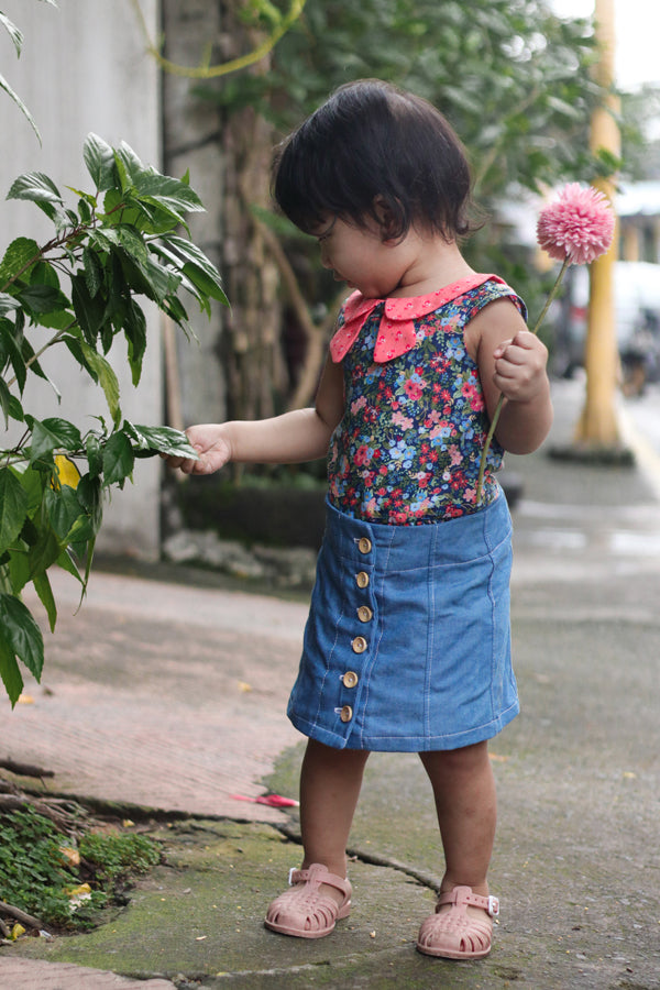スカート Babytoly - Ivy skirt DUSTY ROSE 1-3year New Skirt - Babytoly