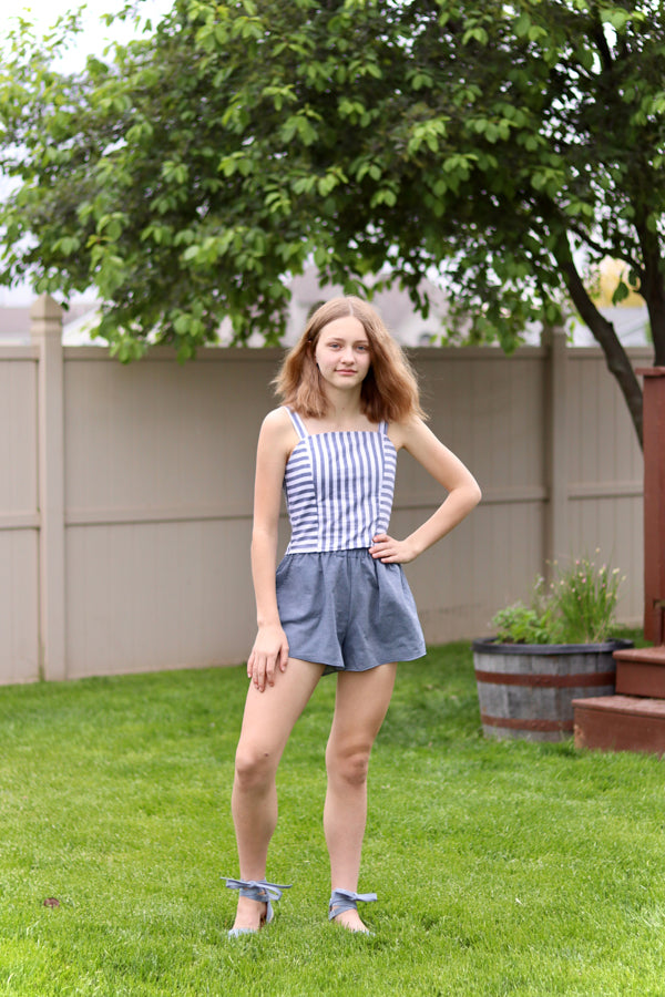 Capri Tween Top & Shorts