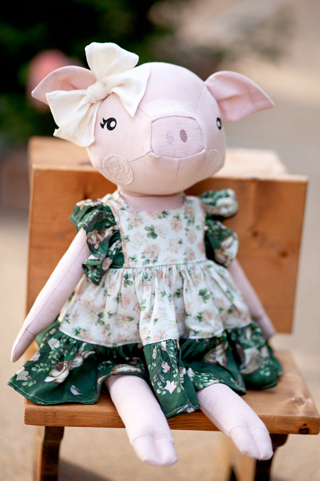 Paloma Pig 18" Stuffie Animal Pattern