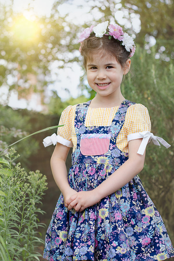Vivi Girls Pinafore – Violette Field Threads