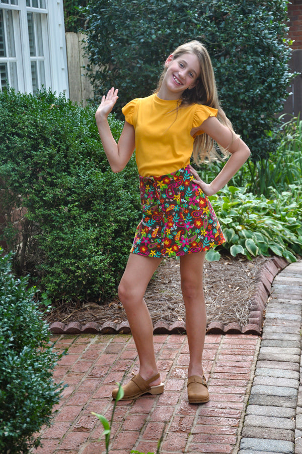 Sage Tween Skirt