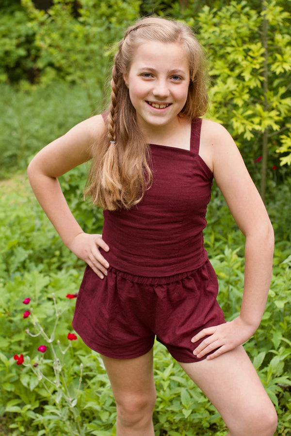 Capri Tween Top & Shorts