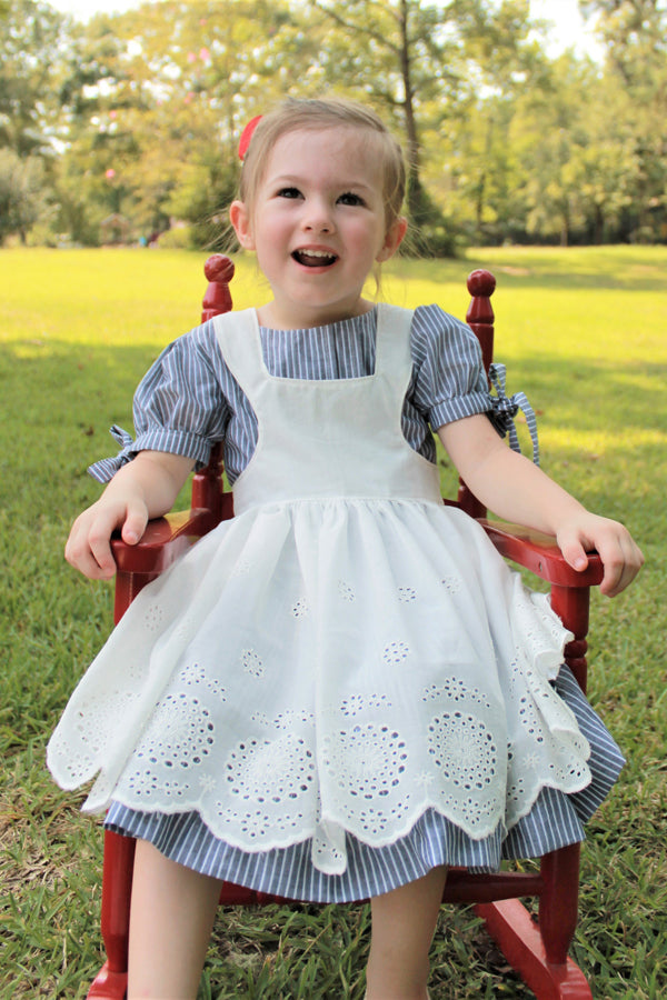 Vivi Girls Pinafore – Violette Field Threads