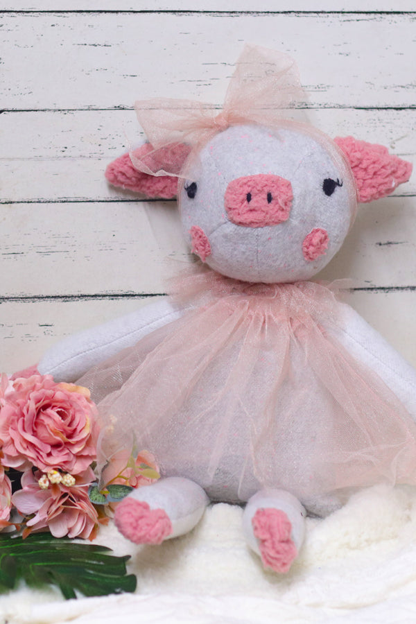 Paloma Pig 18" Stuffie Animal Pattern