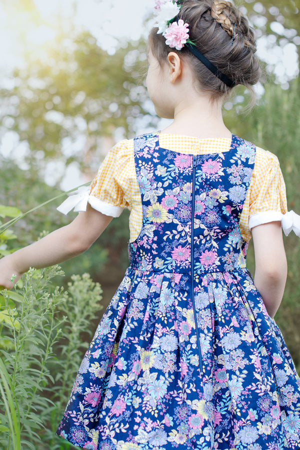 Vivi Girls Pinafore – Violette Field Threads