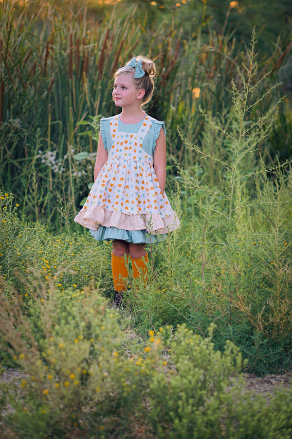 Vivi Girls Pinafore – Violette Field Threads