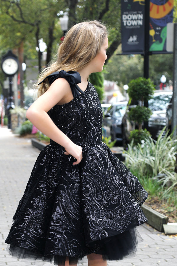 Tween Black Dress