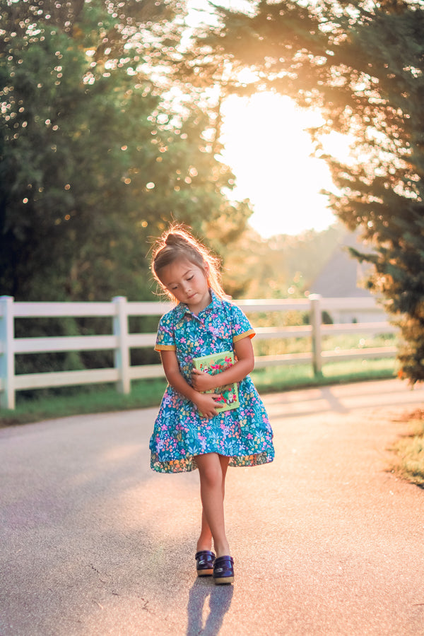 Delaney Girls Dress Violette Field Threads Delaney Girls Dress Violette Field Threads