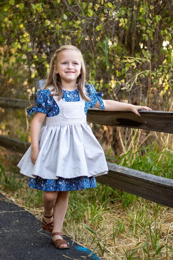Vivi Girls Pinafore – Violette Field Threads