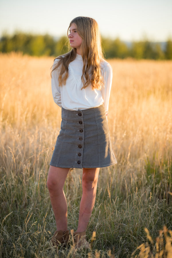 Sage Tween Skirt