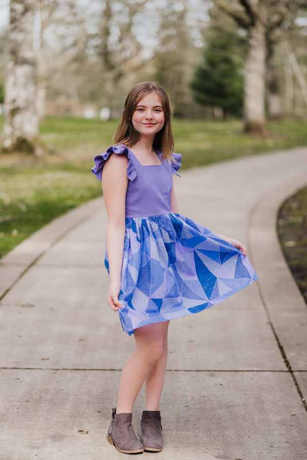 Isobel Tween Dress Violette Field Threads Isobel Tween Dress Violette Field Threads