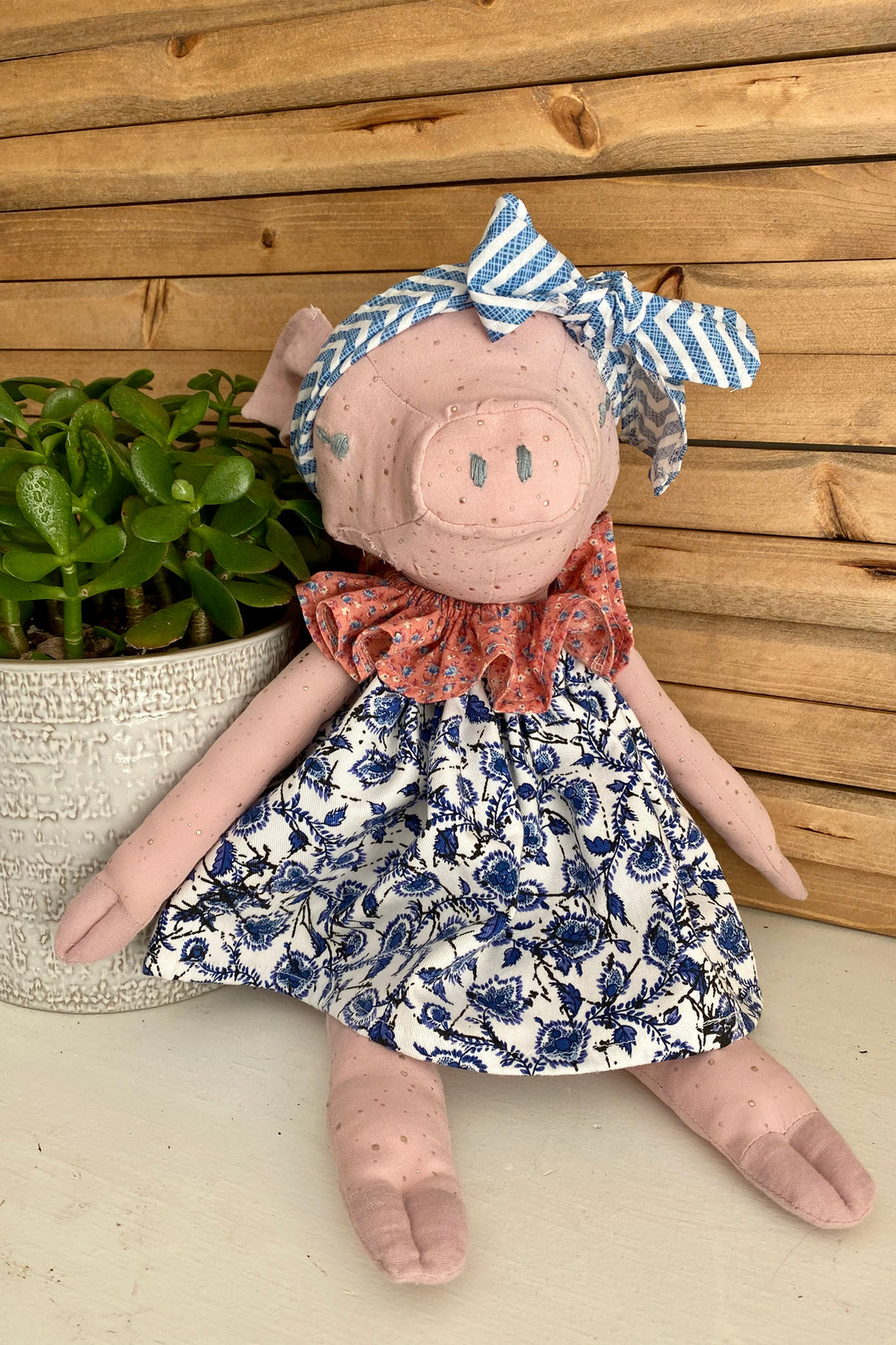 Paloma Pig 18" Stuffie Animal Pattern