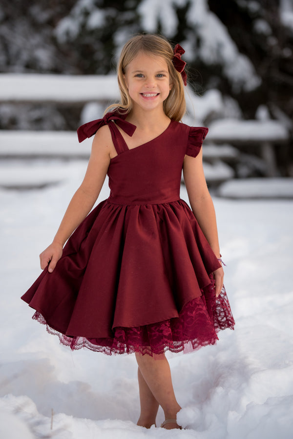 anastasia burgundy dress Anastasia Mini Dress ance gria