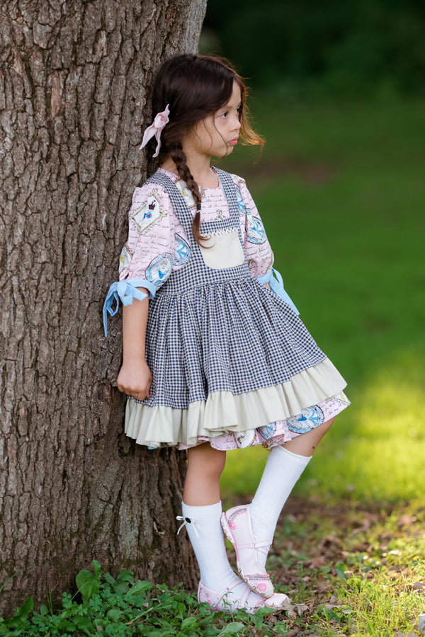 Vivi Girls Pinafore – Violette Field Threads