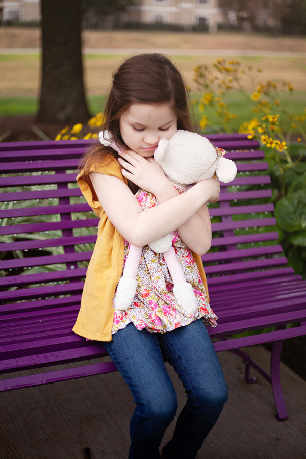 Lovey Lamb 18" Stuffie Animal Pattern