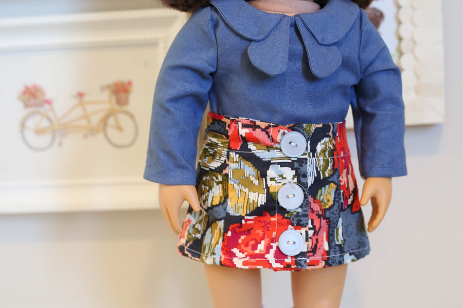 Sage Doll Skirt