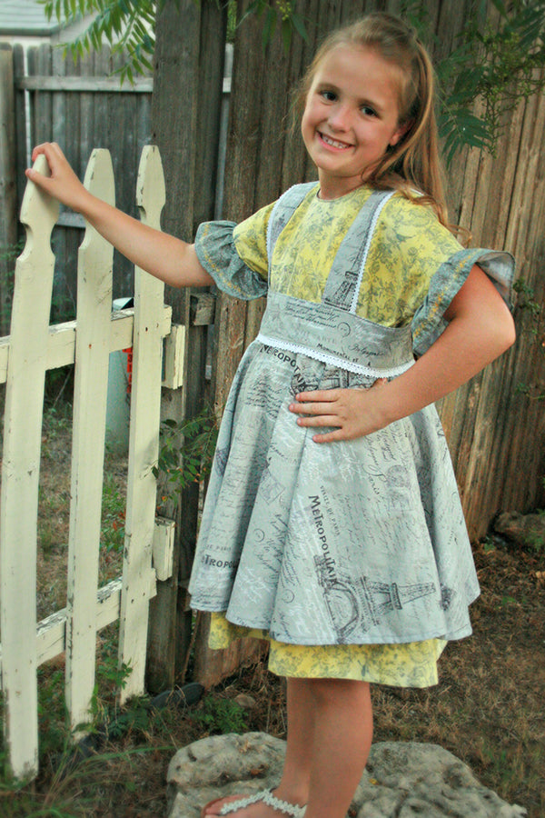 Lulu Tween Pinafore – Violette Field Threads
