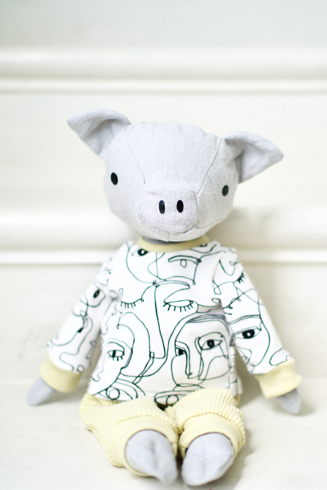 Paloma Pig 18" Stuffie Animal Pattern