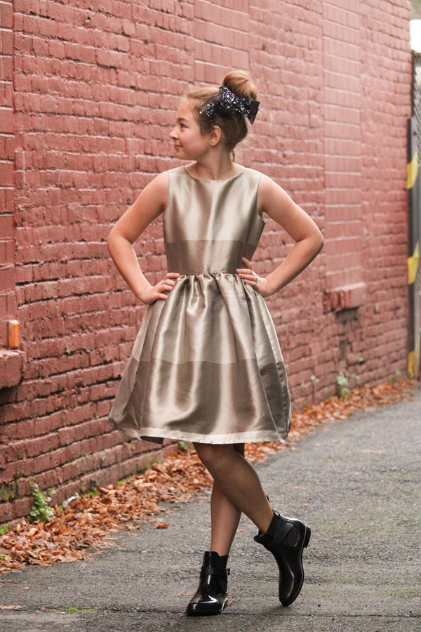 tween cocktail dress JUNIOR STORMY DRESS-FINAL SALE Matte Hot Pink / MD