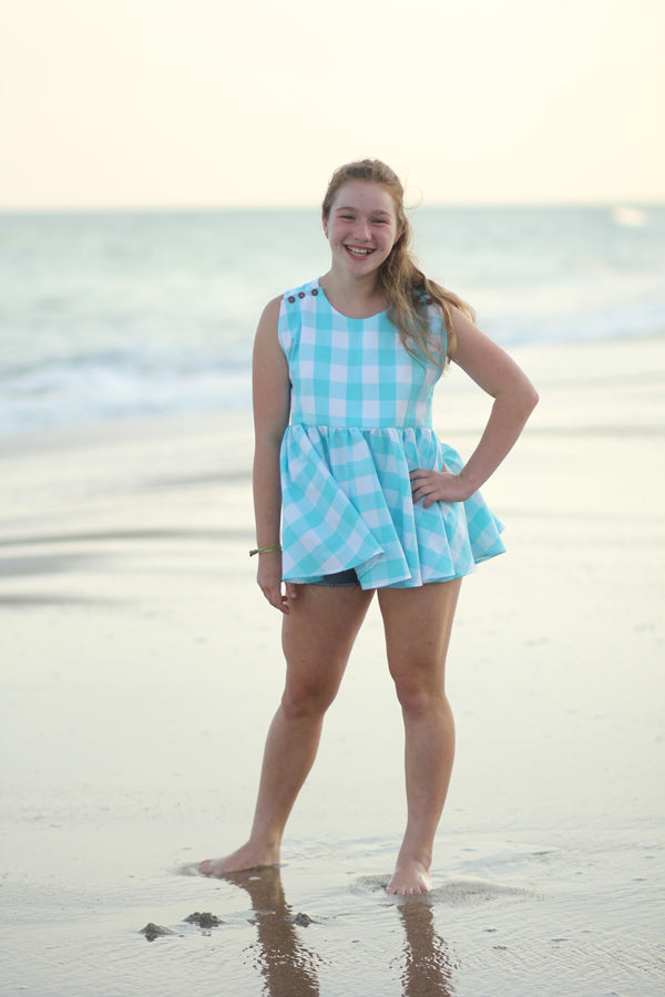 Harriett Tween Top & Dress Violette Field Threads Harriett Tween Top & Dress Violette Field Threads