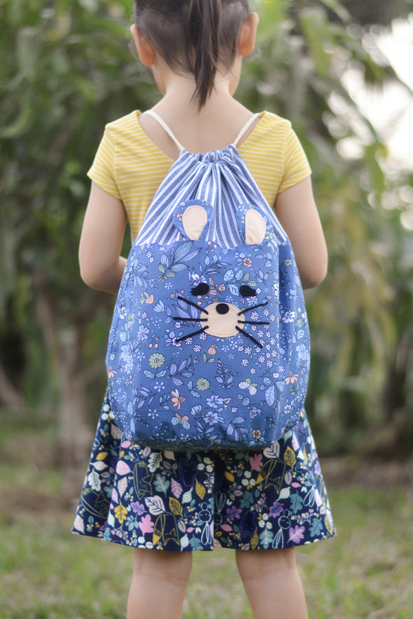 Dahlia Drawstring Bag