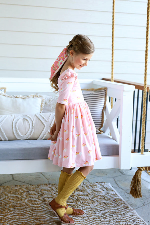 Strawberry romper (Cotton) - Marshmellow