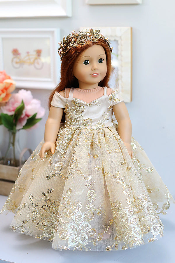 Easy Doll Dress No Sew | DIY Barbie Doll Clothes | Doll Dress Making | How  To Make | Barbie doll - YouTube