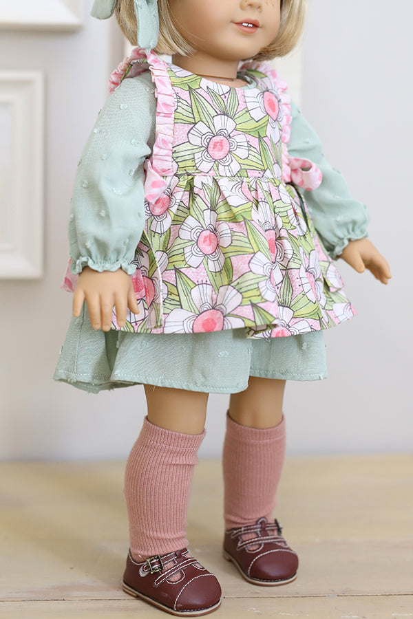 Paisley Doll Pinafore