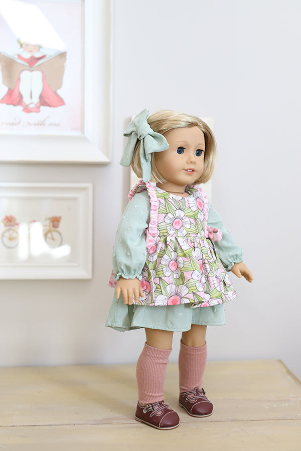 Paisley Doll Pinafore